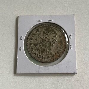 1962 Mexican Jose Maria Morelos Silver Peso Coin (1)